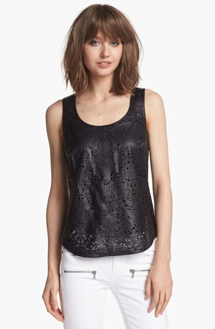 hinge leather tank