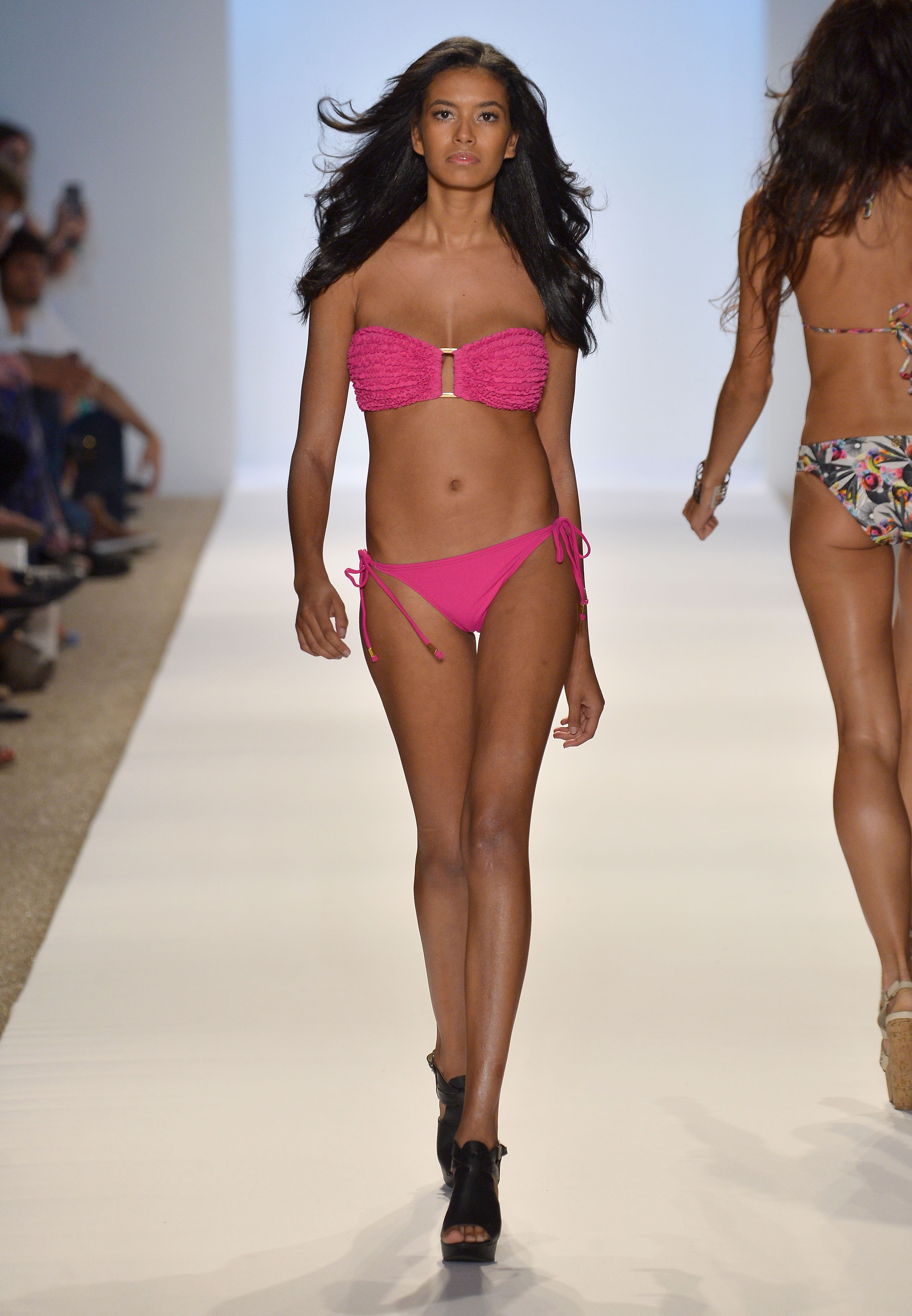 Anna Kosturova/Beach Riot/Lolli Swim/Manglar/Indah At Mercedes-Benz Fashion Week Swim 2014 - Runway