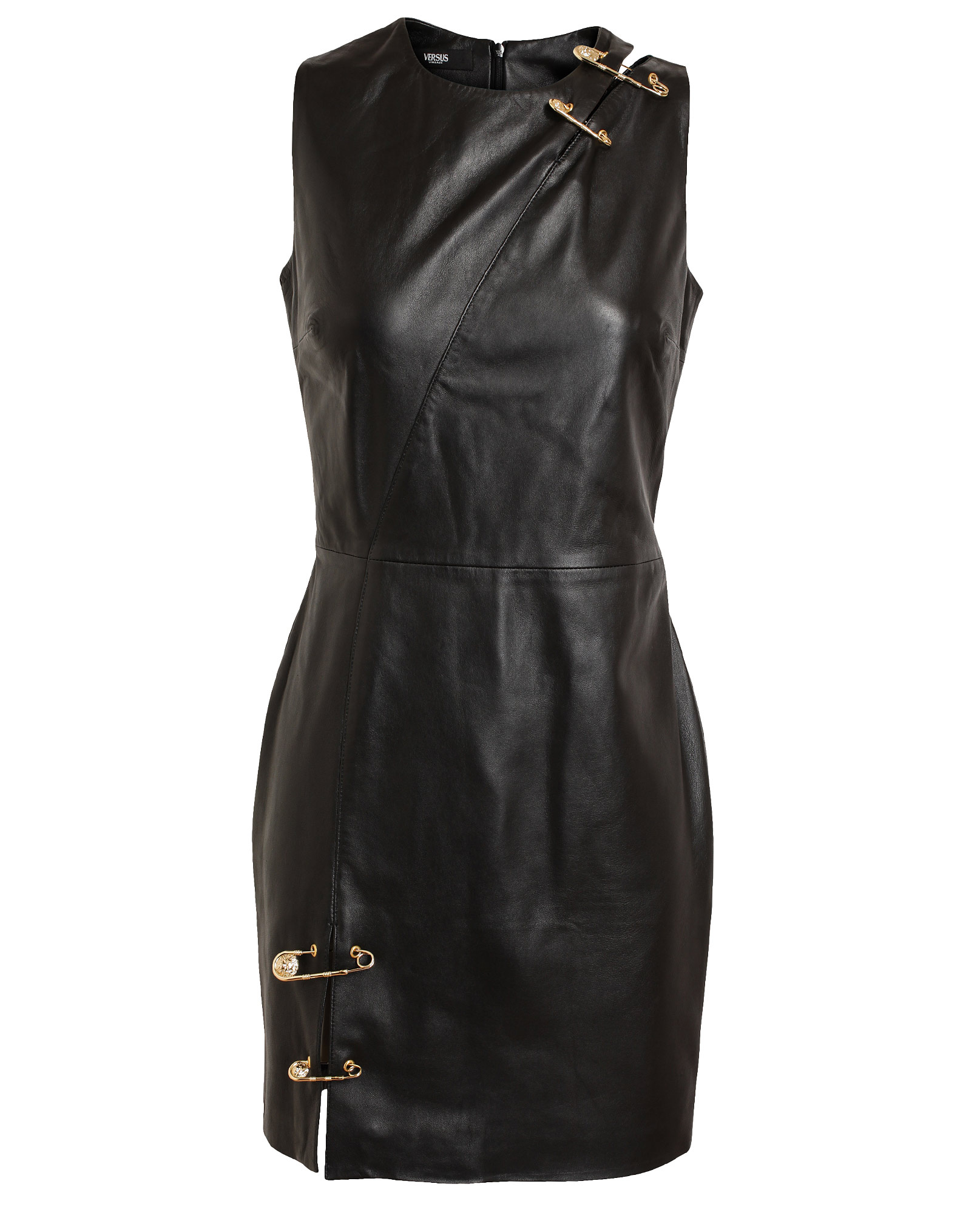 versace safety pin dress