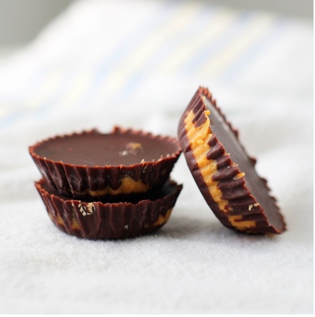 homemade peanut butter cups
