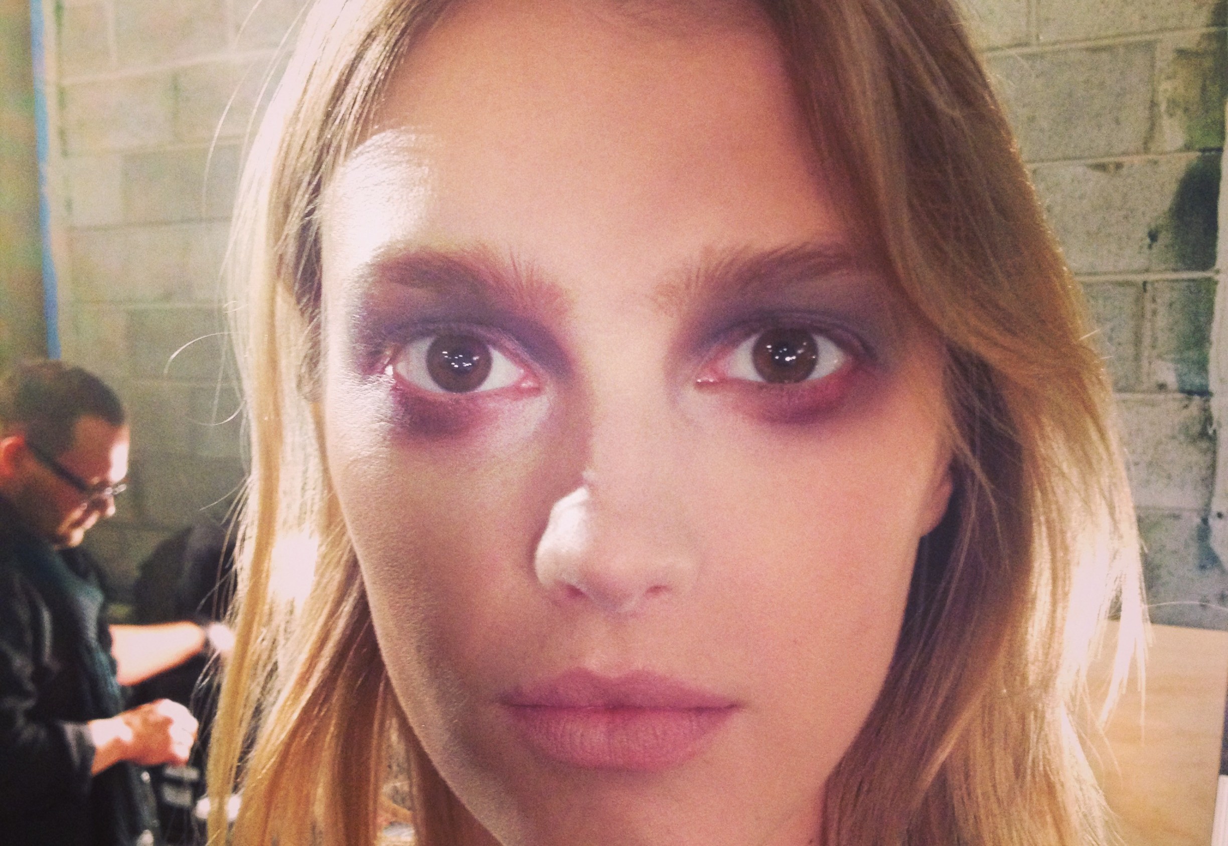 Blunt Bangs and "Summer Nights" Makeup at Thakoon Fall 2013
