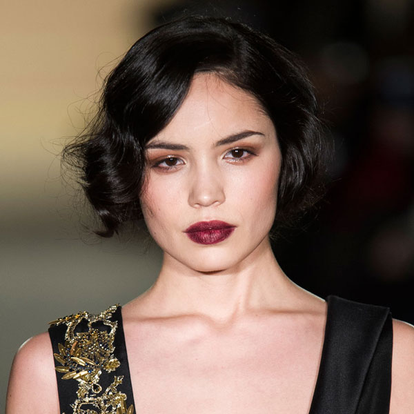 The Great Gatsby-Inspired Hair and Makeup Look at Marchesa at NYFW