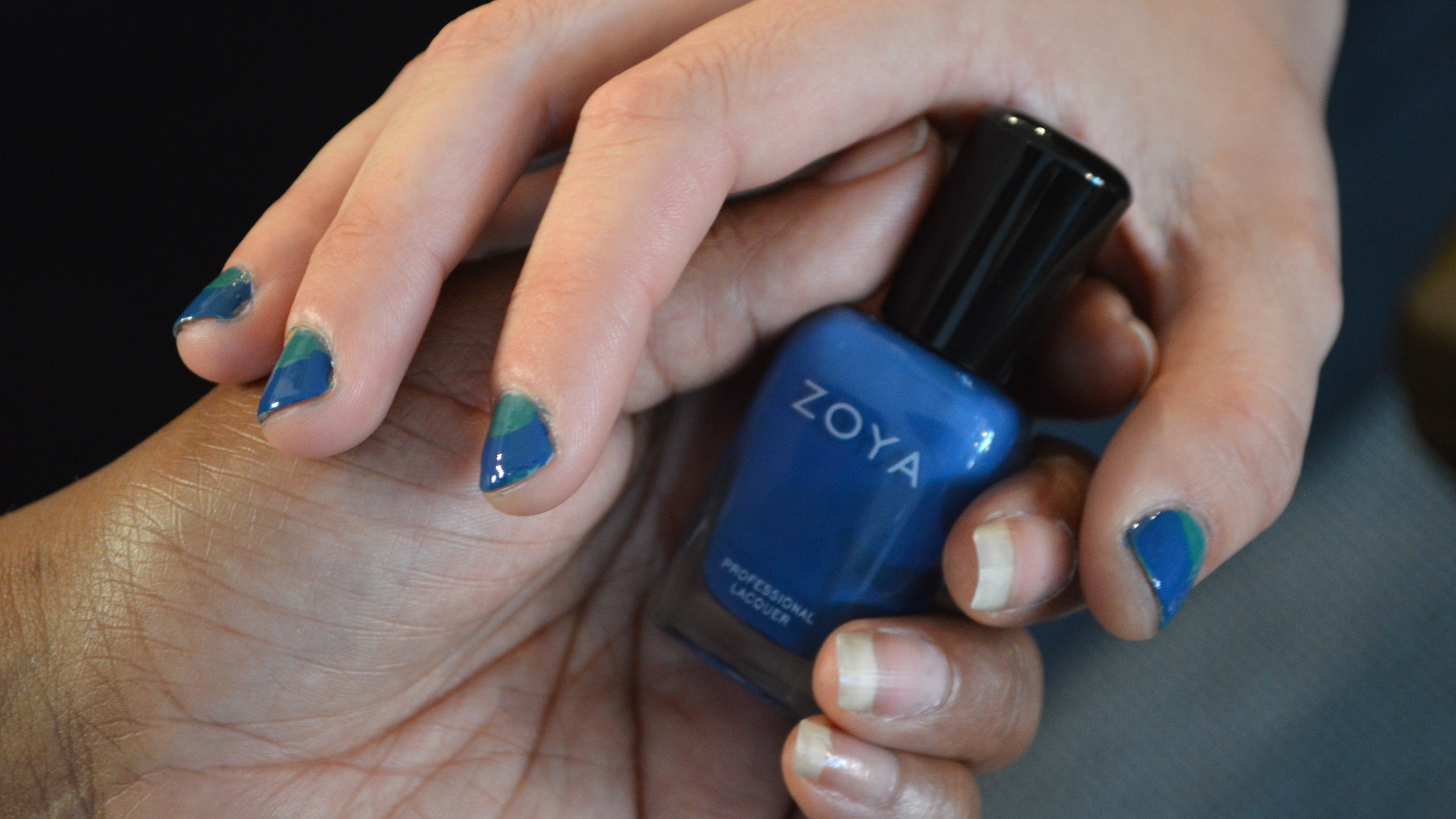 Get the Surf-Inspired Half Moon Manicure from Peter Som