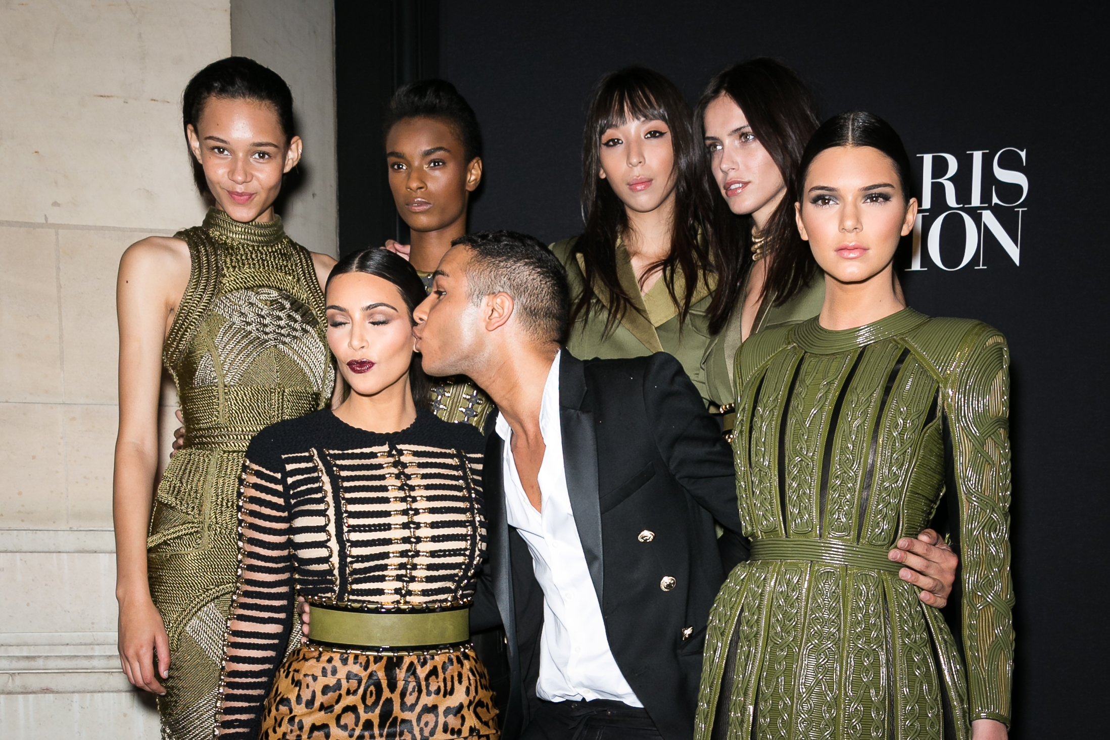 The Models and Starlets in Olivier Rousteing's Balmain Army