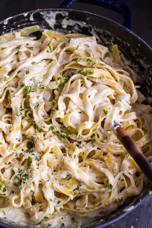 champagne truffle fettucine recipe