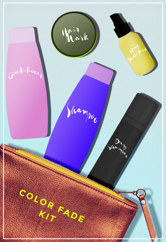 color fade hair products