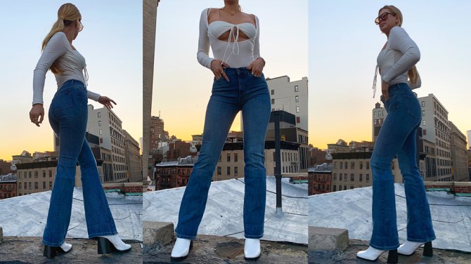 STYLECASTER | Best Flared Jeans