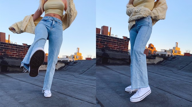 STYLECASTER | Best Flared Jeans