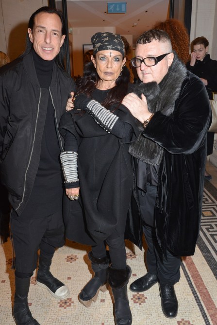 With Alber Elbaz / Getty Images
