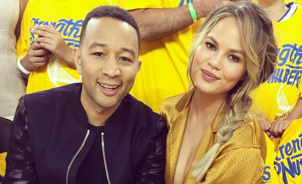 Chrissy Teigen and John Legend's Baby Stars in Vid for 4-Month B-day