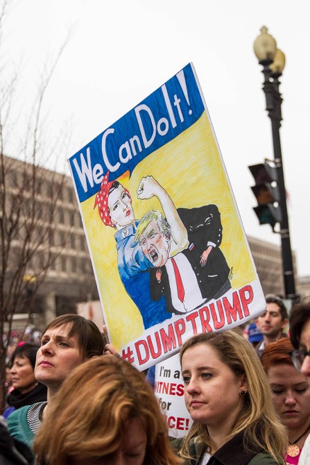 women's march washington dc 2017 signs style