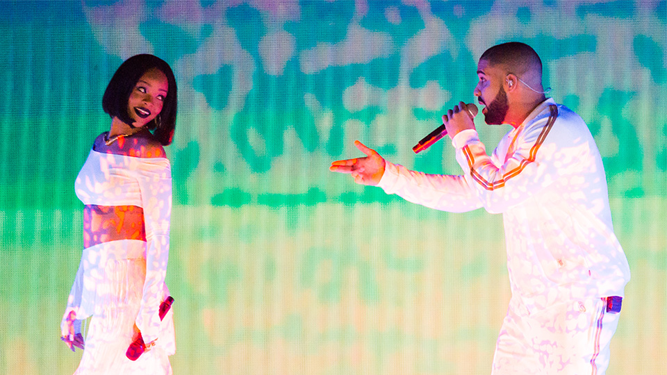 Drake And Rihanna Reunited At A Birthday Party
