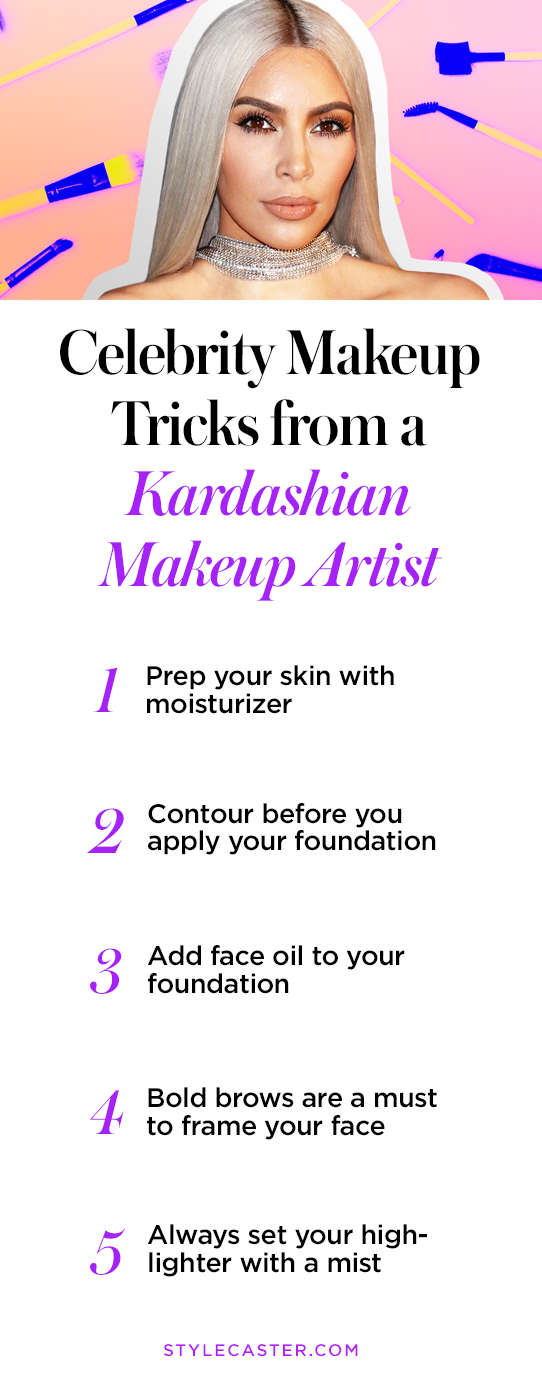 Pin it! Celebrity Makeup Tricks from a Kardashian Makeup Artist