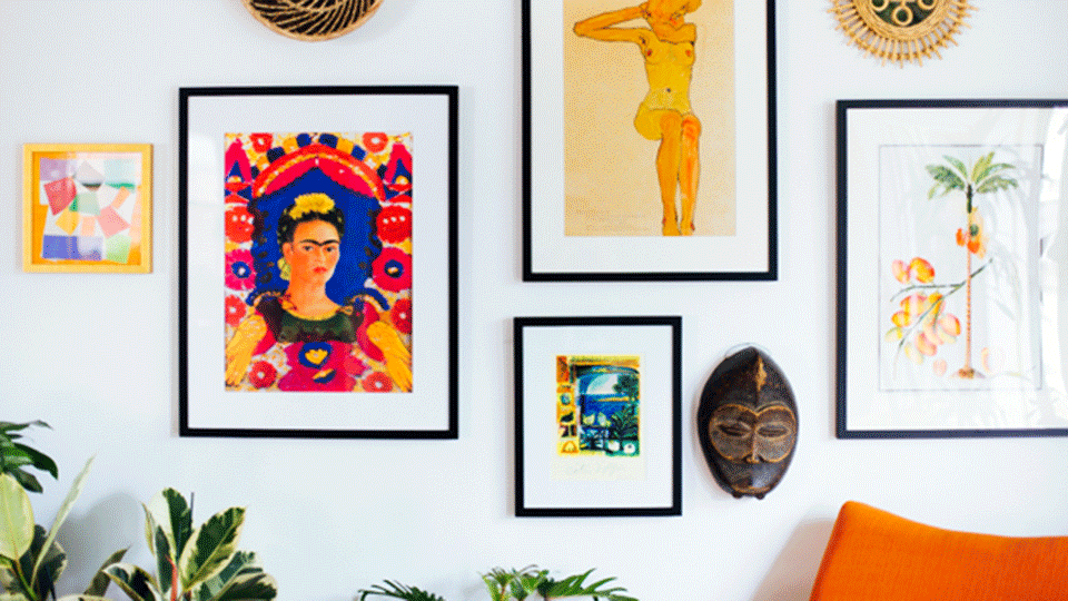 STYLECASTER | Bright Wall Art