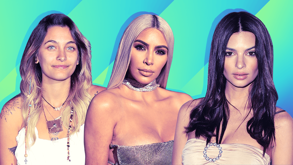 Paris Jackson Kim Kardashian Emily Ratajkowski