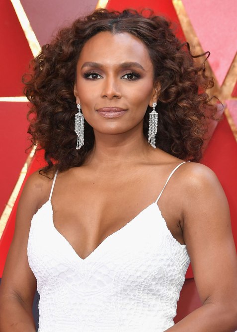 STYLECASTER | Oscars 2018 Beauty Looks | Janet Mock