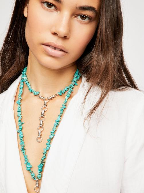 turquoise beaded necklace