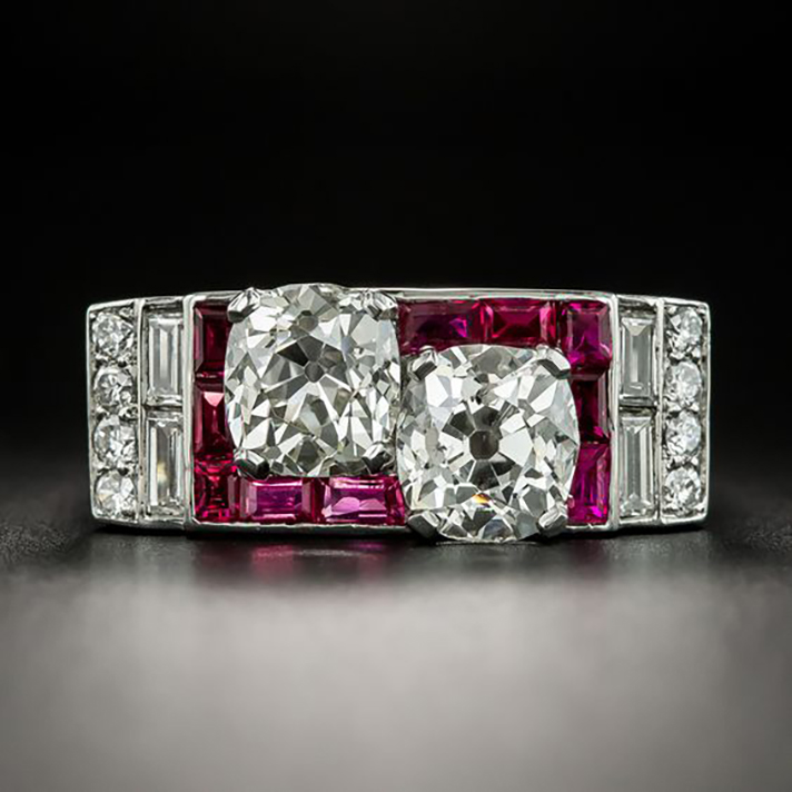 STYLECASTER | 57 Art Deco Engagement Rings So Stunning They Belong in Museums