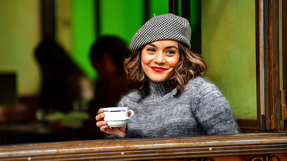 Vanessa Hudgens Channels 'Clueless' in Technicolor Plaid Skirt