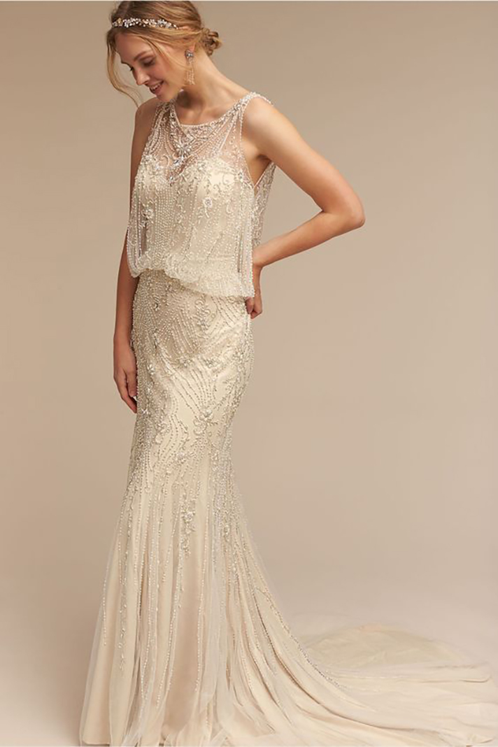 STYLECASTER | 1920s-Inspired Wedding Gowns Any Pro-Vintage Bride Will Love