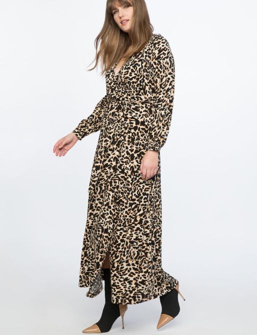 STYLECASTER | Plus-Size Winter Maxi Dress to Shop