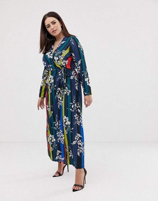 STYLECASTER | Plus-Size Winter Maxi Dress to Shop