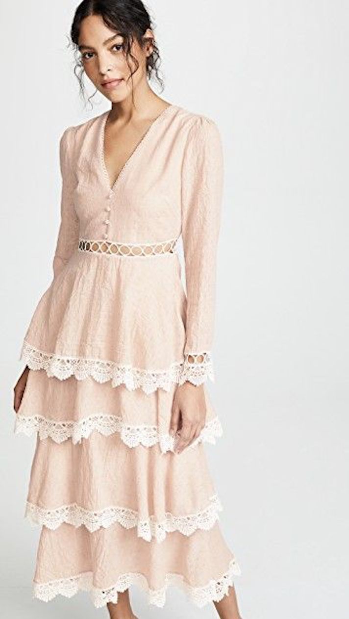 STYLECASTER | Chic Pink Bridesmaid Dresses in Every Possible Shade