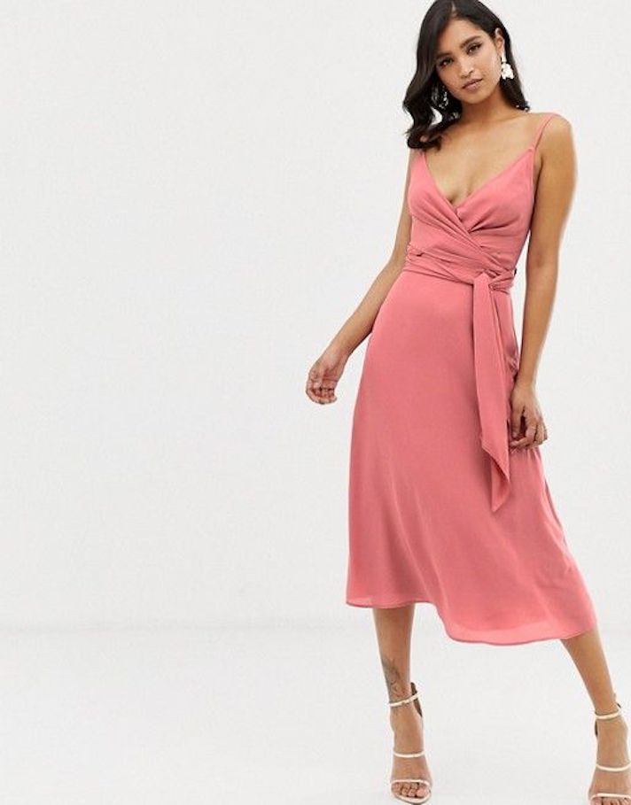 STYLECASTER | Chic Pink Bridesmaid Dresses in Every Possible Shade