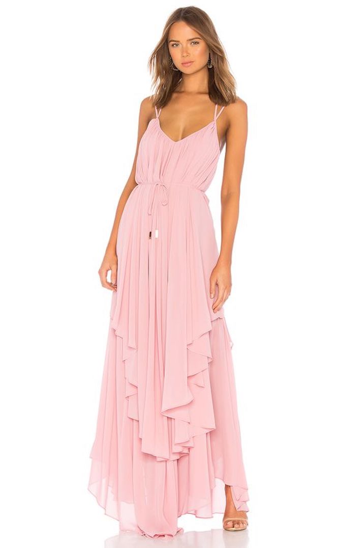STYLECASTER | Chic Pink Bridesmaid Dresses in Every Possible Shade