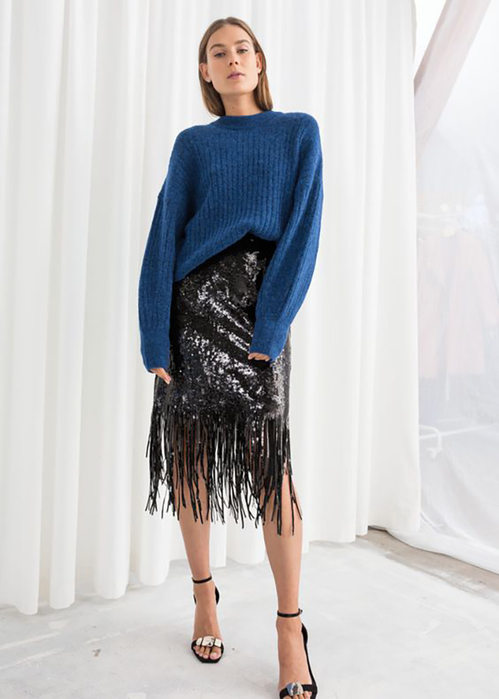 STYLECASTER | Chic Winter Skirts to Cozy Up in, ASAP