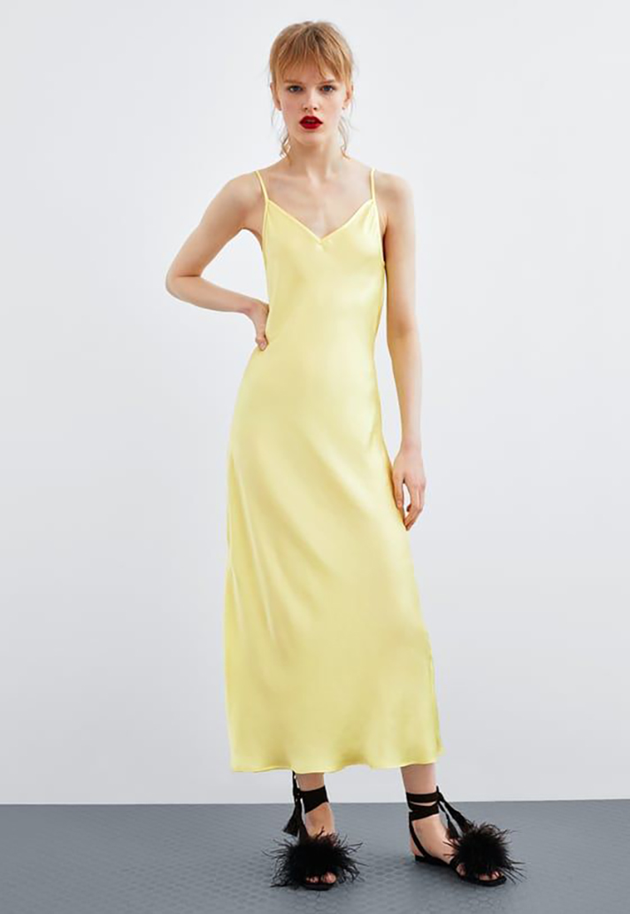 STYLECASTER | Yellow Bridesmaid Dresses Are Statement-Making Without Looking Over-the-Top