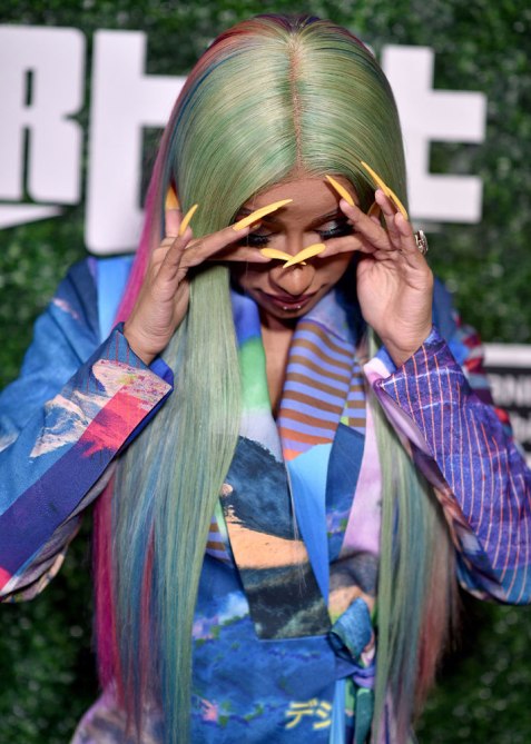 celeb-hair-color-2019-cardi-after