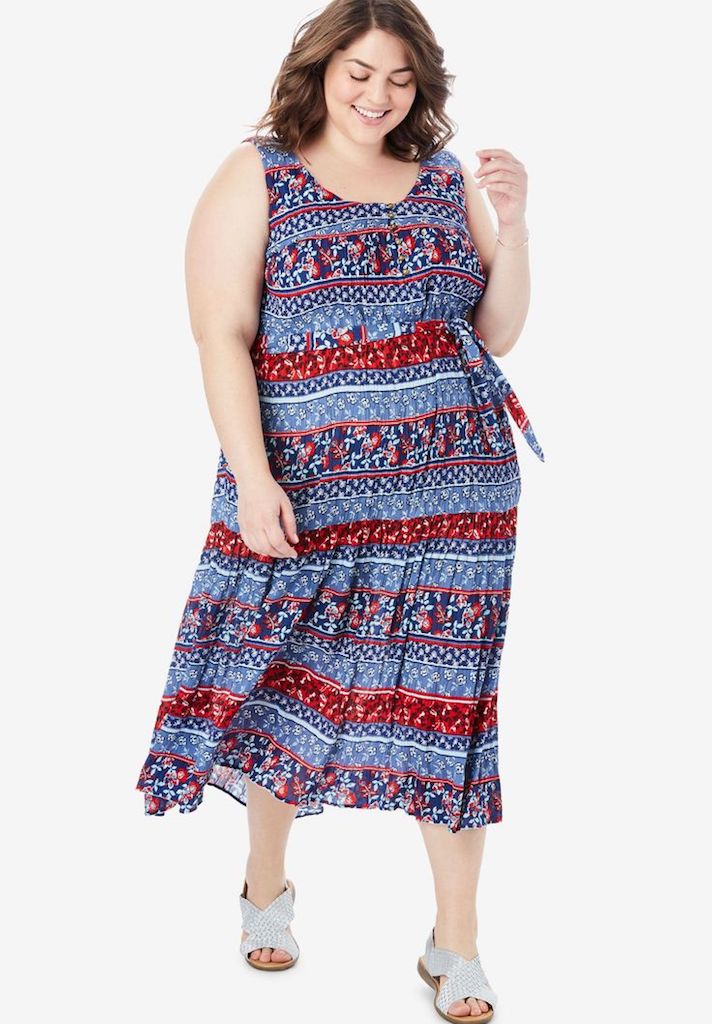 STYLECASTER | Plus-Size Comfy Spring Dresses