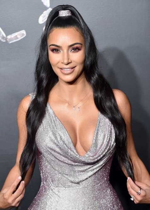 celeb-high-ponytails-kim-kardashian