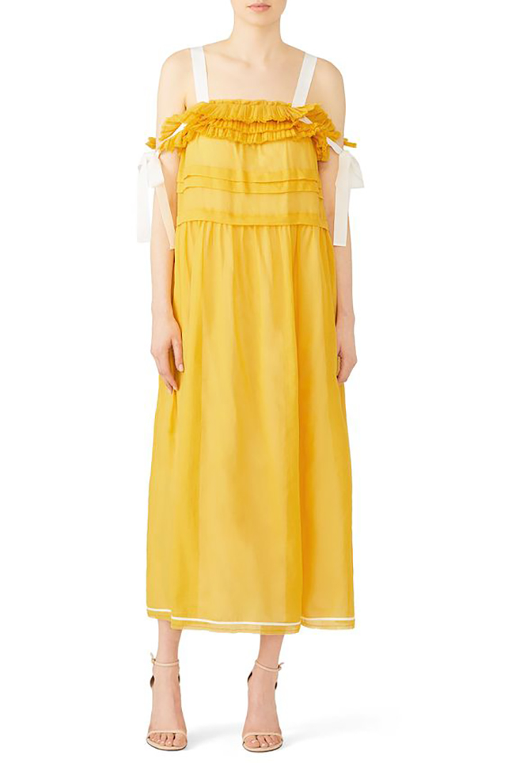 STYLECASTER | Designer Wedding Guest Dresses You Can Rent from Rent the Runway