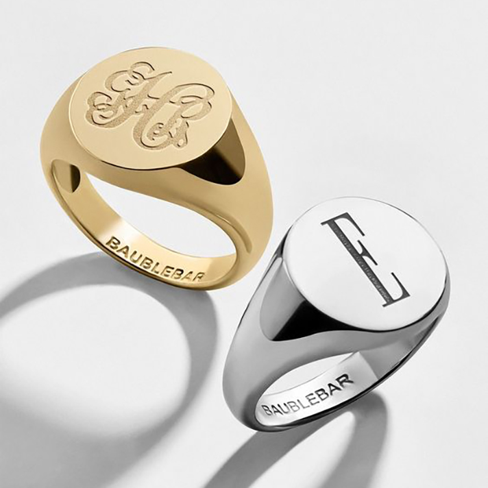 STYLECASTER | Word and Name Jewelry Is Having a Moment, Because Carrie Bradshaw Is a Forever Fashion Icon