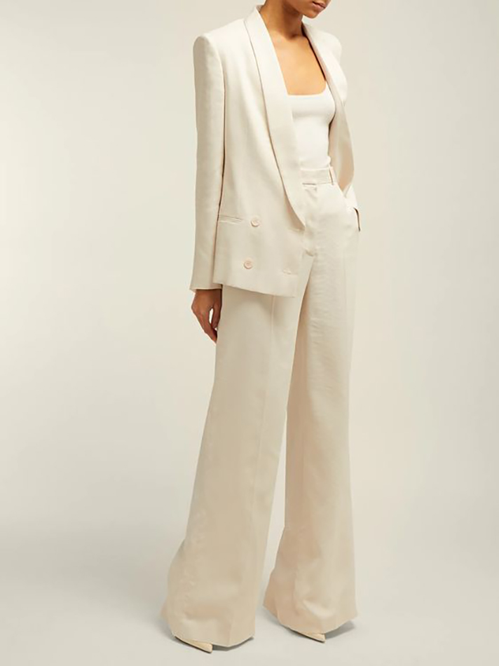 STYLECASTER | Bridal Power Suits Fit for Any City Hall Wedding