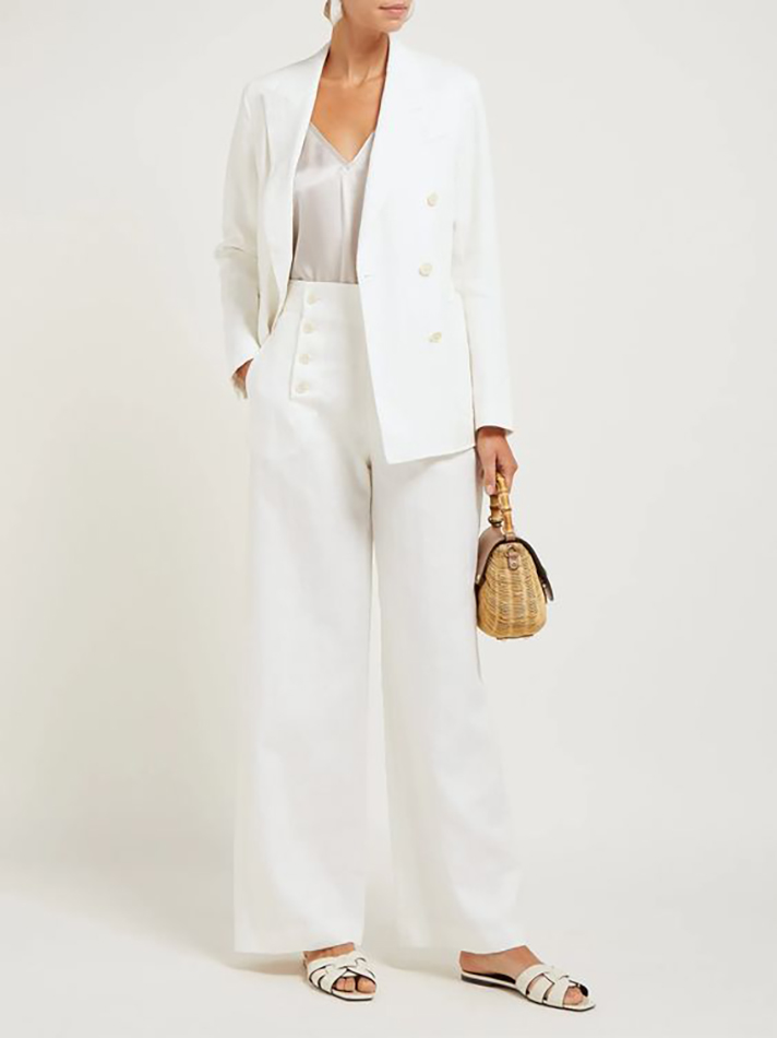 STYLECASTER | Bridal Power Suits Fit for Any City Hall Wedding