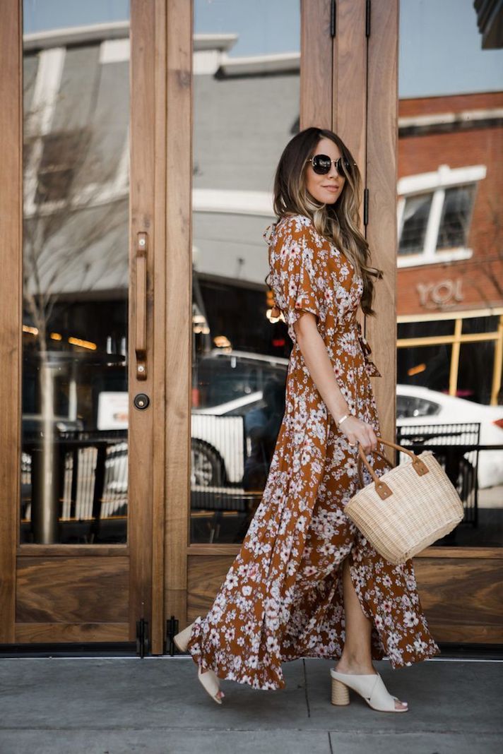 STYLECASTER | Maxi Dress Outfit Ideas