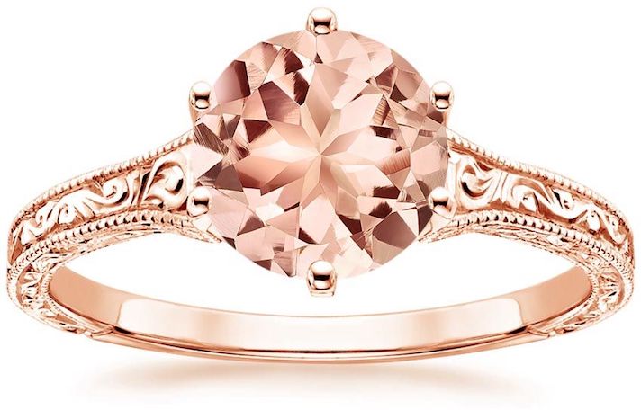 STYLECASTER | Pink Diamond Engagement Rings Exist—and They're as Cute as You'd Expect