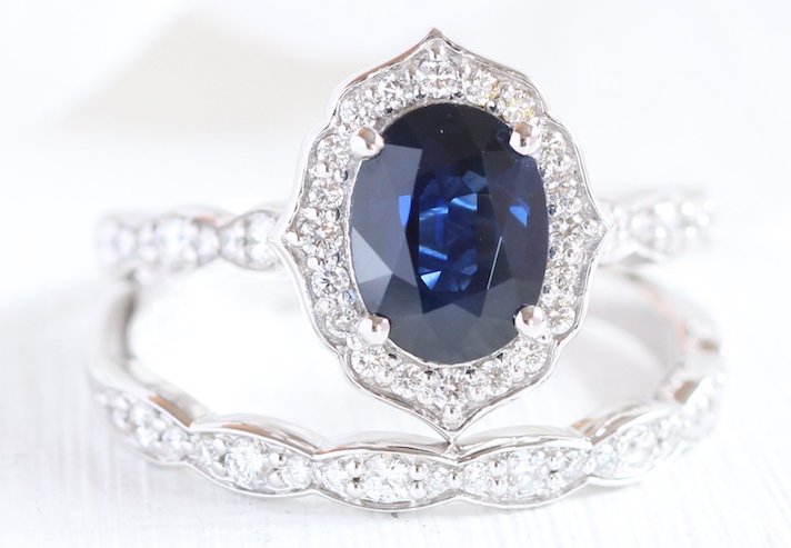 STYLECASTER | Sapphire Engagement Rings So Pretty You'll Forget Diamonds Exist