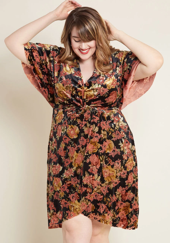 STYLECASTER | Trendy Plus Size Cocktail Dresses