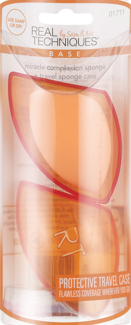 Real Techniques Miracle Complexion Sponge + Travel Sponge Case