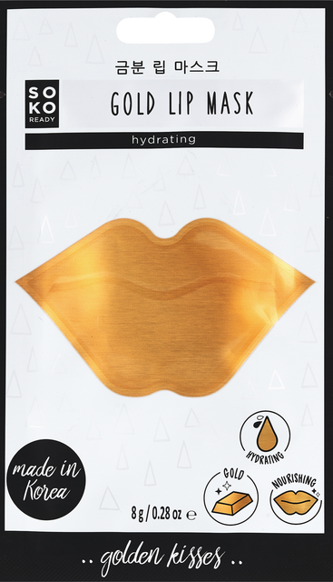 Soko Ready Gold Lip Mask