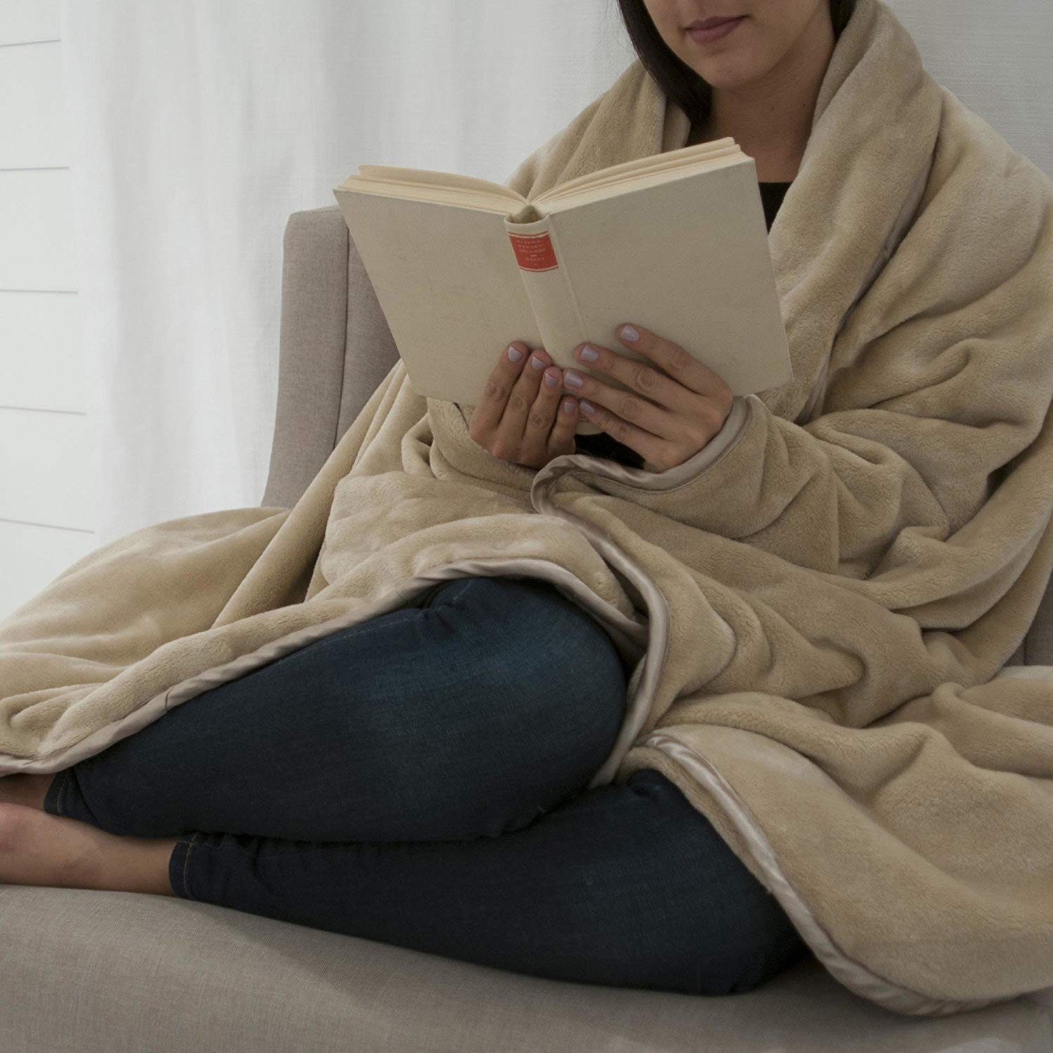 Vellux weighted throw