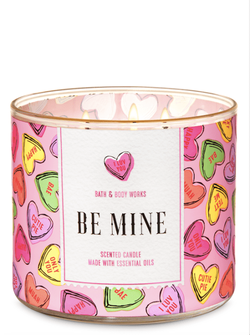 be mine 3 wick candle