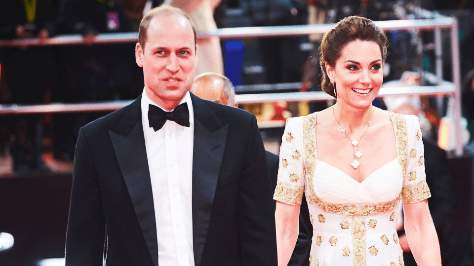 Kate Middleton & Prince William BAFTAs 2020