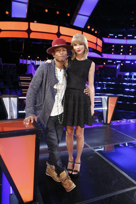 The Voice: Pharrell & Taylor Swift