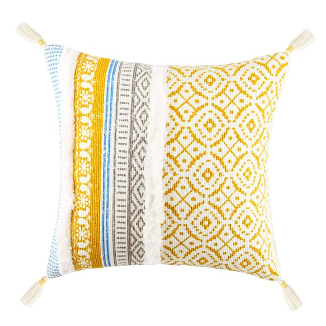 merrycolor tassel throw pillow