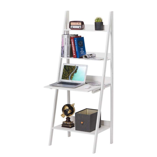 STYLECASTER | home office decor trends shelf desks